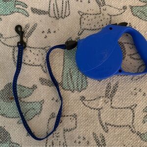 Flexi Long 1-8 Blue Retractable Dog Leash